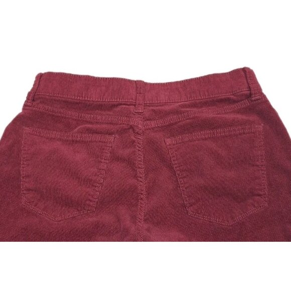 St. John's Bay Womens Size 10 Petite Purple Corduroy Pants 30x27 - Picture 3 of 6